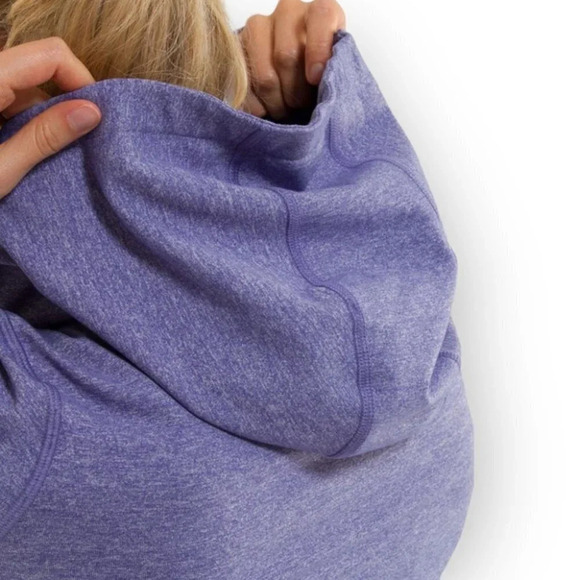 Lululemon  In Stride Hooded Jacket in Heathered Royalty - Picture 4 of 13